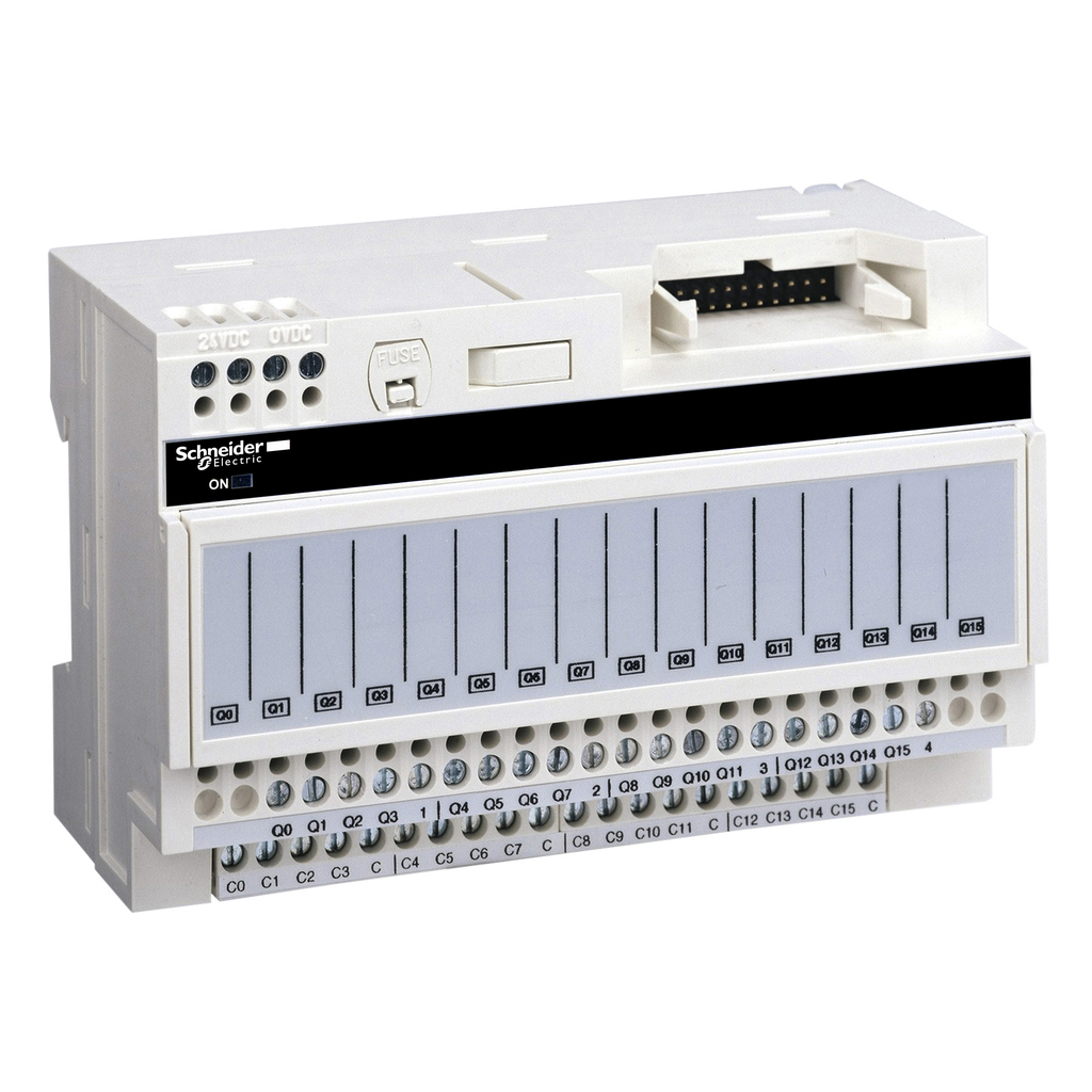 ABE7P16T111 – sub-base for plug-in relay ABE7 – 16 channels – relay 5 mm