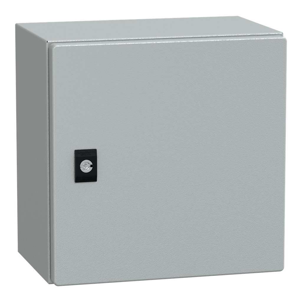 NSYCRN33200P – PanelSeT CRN plain door with mount.plate. H300xW300xD200 IP66 IK10 RAL7035..