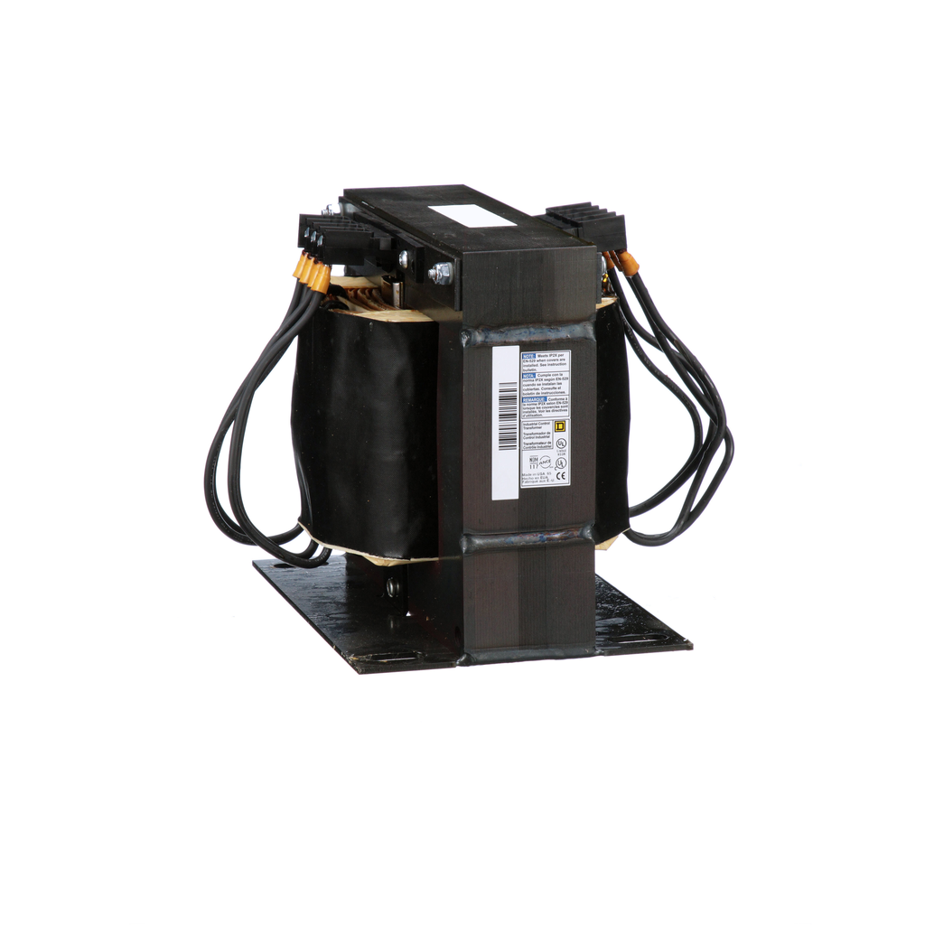 9070T2000D20 – Transformer, Type T, industrial control, 2000VA, 1 phase, 208/230/460V primary, 115V secondary, 115C rise