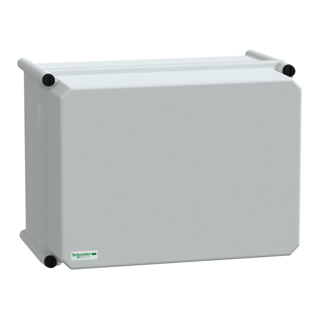 NSYPLSC2736AG – PLS box, polyester rear, opaque PC cover IP66 27x36x23cm