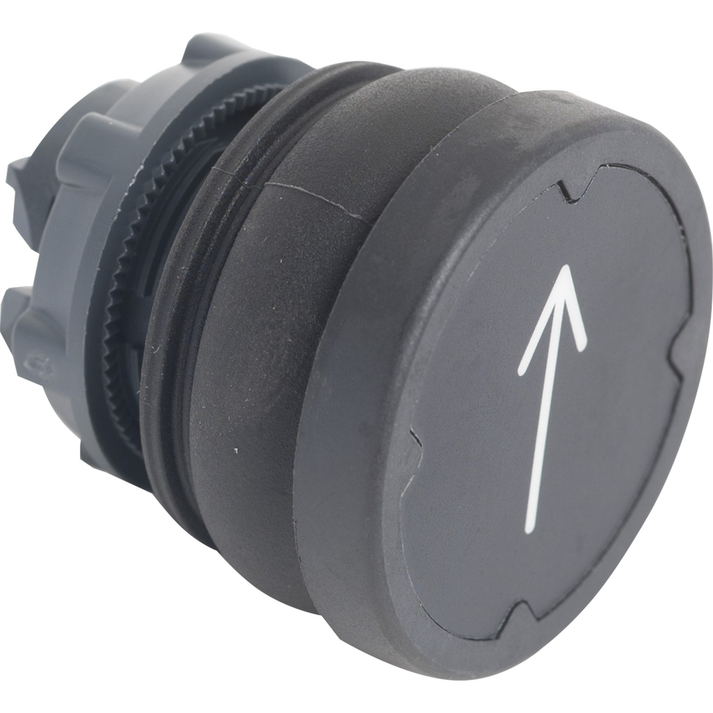 Mayer-DDS-Head for push button, Harmony XB5, XB4, pushbutton harsh environment, black, with marking-1