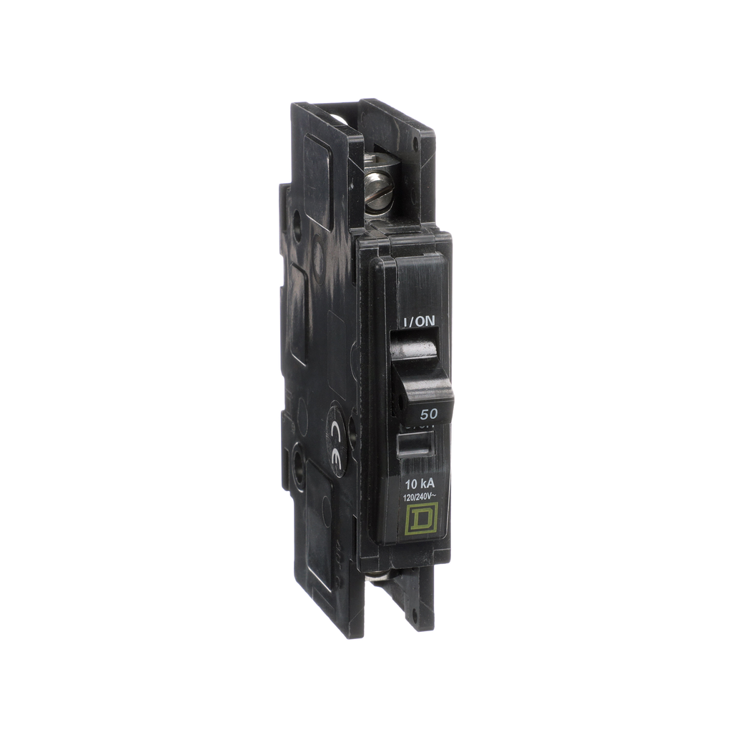 QOU150 – Mini circuit breaker, QOU, 50A, 1 pole, 120/240 VAC, 10kA