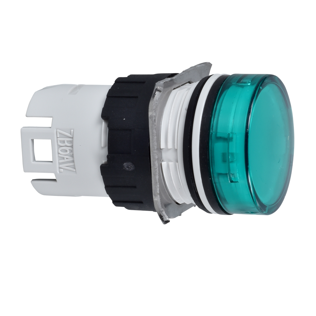 Mayer-DDS-Head for pilot light, Harmony XB6, green, 16mm, integral LED-1
