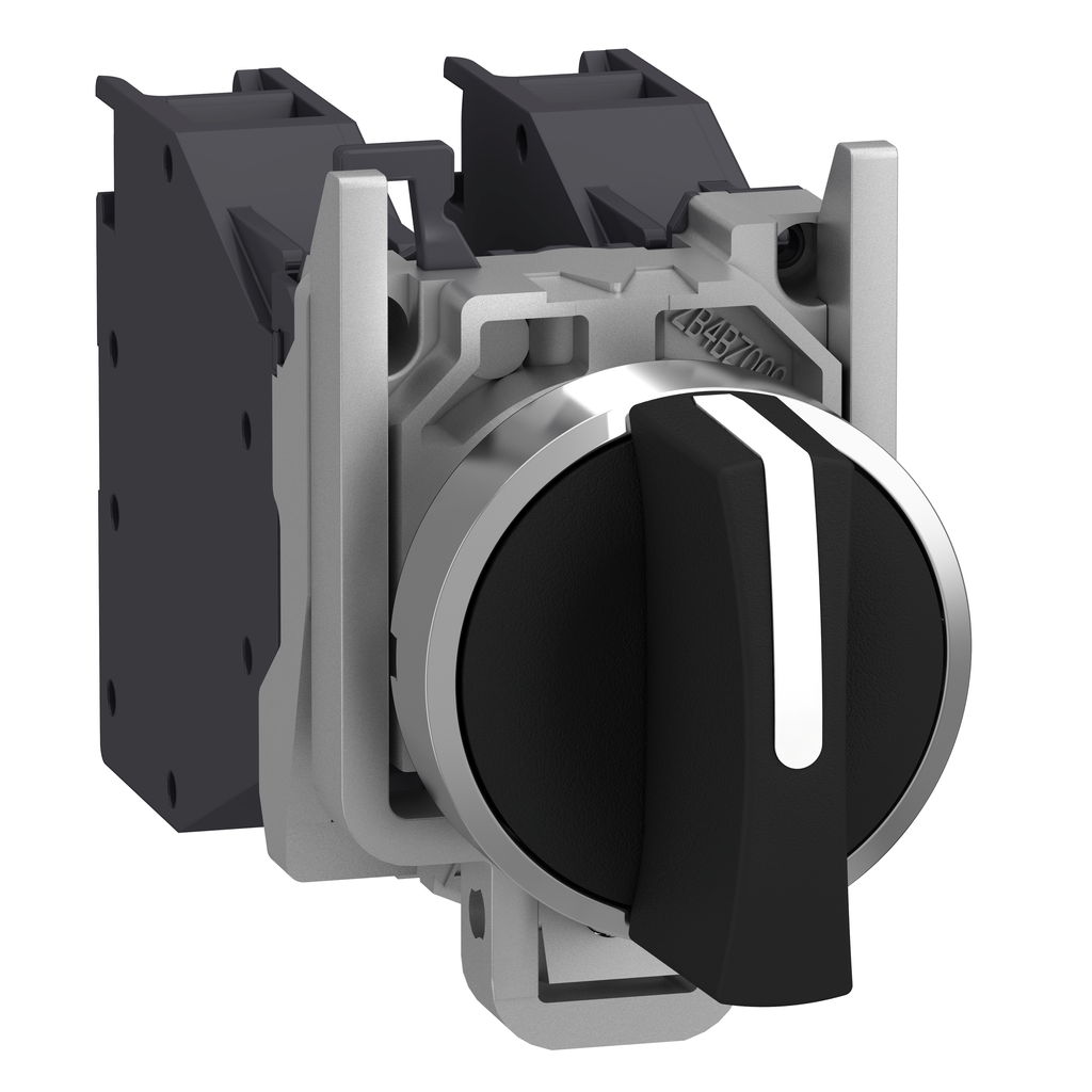 XB4BD53GEX – Complete selector switch, Harmony XB4, Explosive atmosphere, swith 3 positions spring return