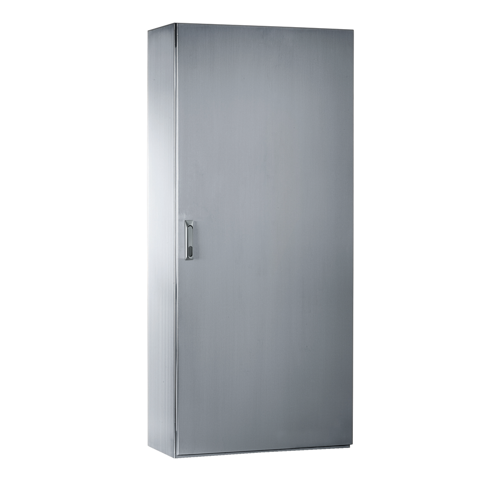 NSYSMX181640 – SMX 304L stainless monobloc enclosure, H1800xW1600xD400mm, Scotch BriteÂ® finish.