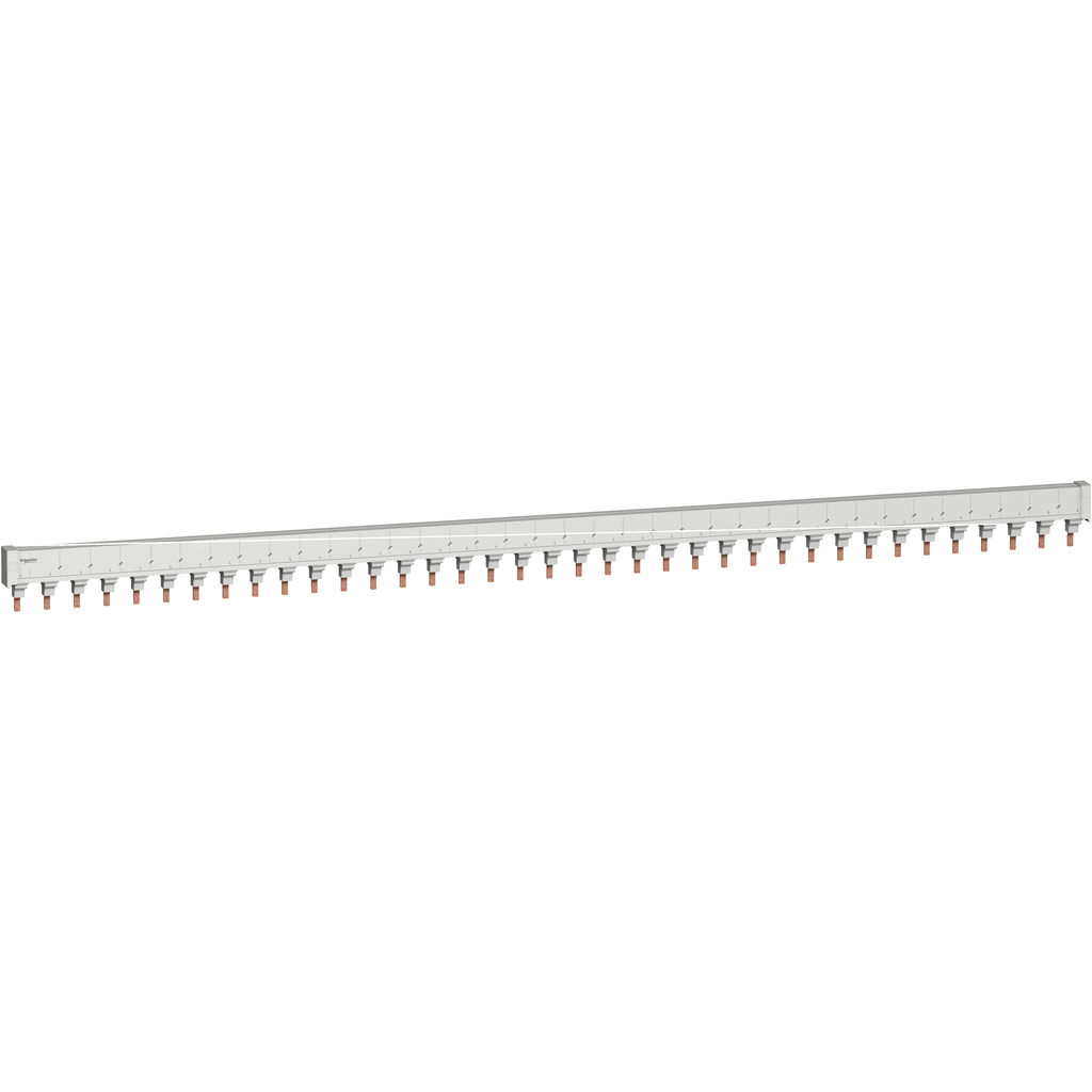 M9XCA137 – Multi9 – comb busbar – 1L with Aux – 18 mm pitch – 37 modules – 80A