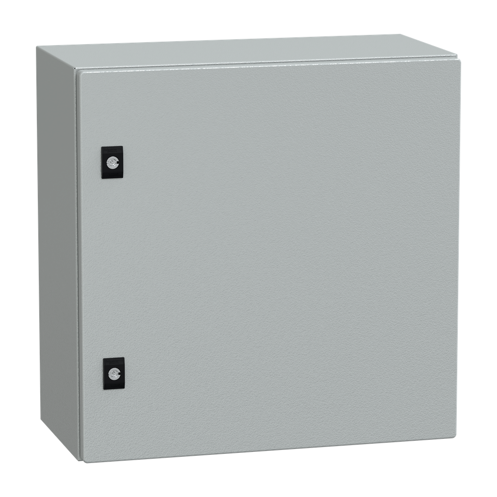 NSYCRN55250P – PanelSeT CRN plain door with mount.plate. H500xW500xD250 IP66 IK10 RAL7035..