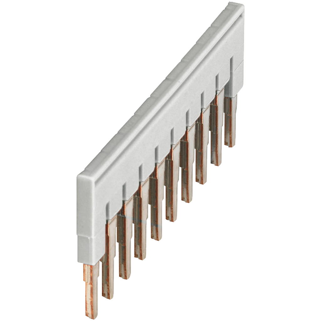 NSYTRAL410GR – Terminal Blocks, Linergy, plugin bridge jumper, for 6.2mm wide blocks, 10 points, grey