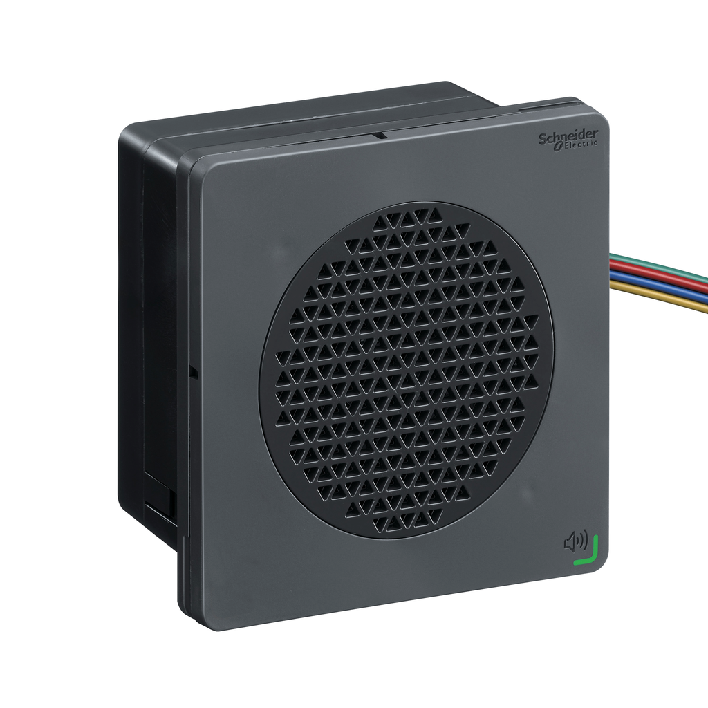 XVSV9BBP – Editable voice alarms, Harmony XVS, black, mounting 96mm DIN rail, PNP, 12…24V DC