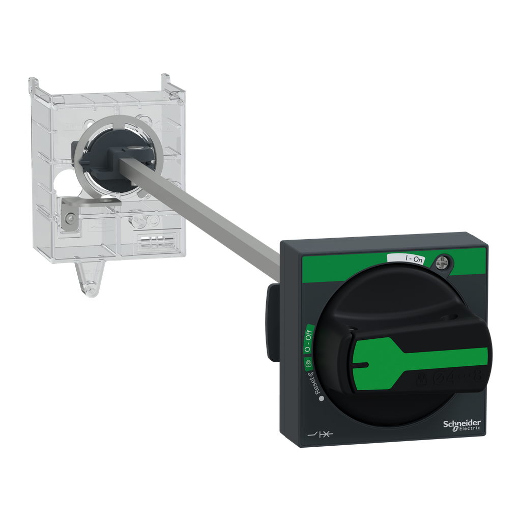 GV3APN03 – Extended rotary handle kit,TeSys Deca frame 3,IP65,black handle,without trip indication,for GV3L/GV3P