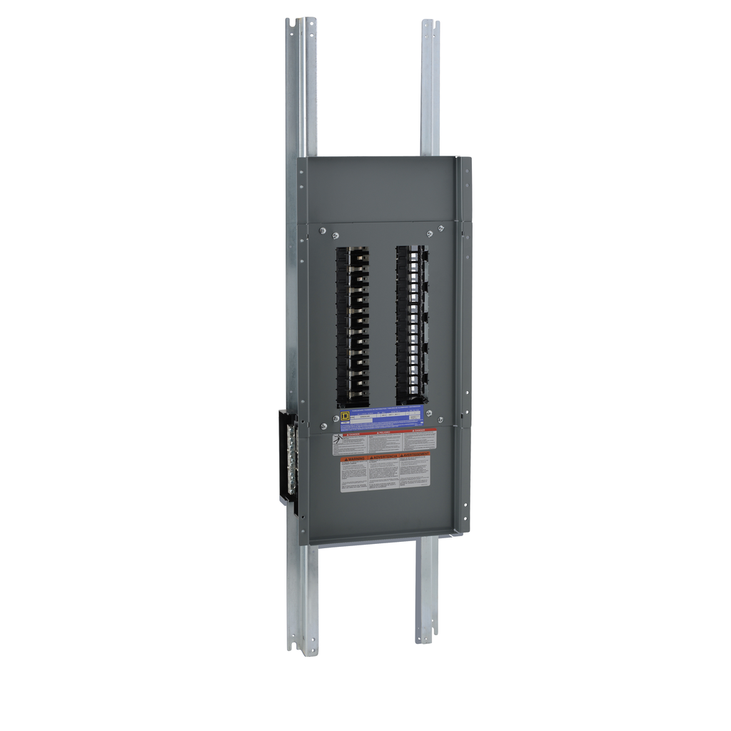 QONQ30LS400 – Load center interior, QO, main lugs, 400A, Al bus, 30 pole spaces, 1 phase, 3 wire, NQ enclosure