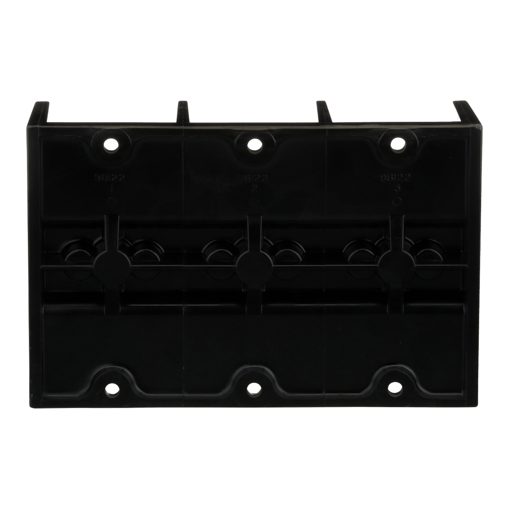 Mayer-DDS-Power distribution block, Linergy, 3 pole, 2 line, 2 load, 760A Cu, 620A Al, 600V-2
