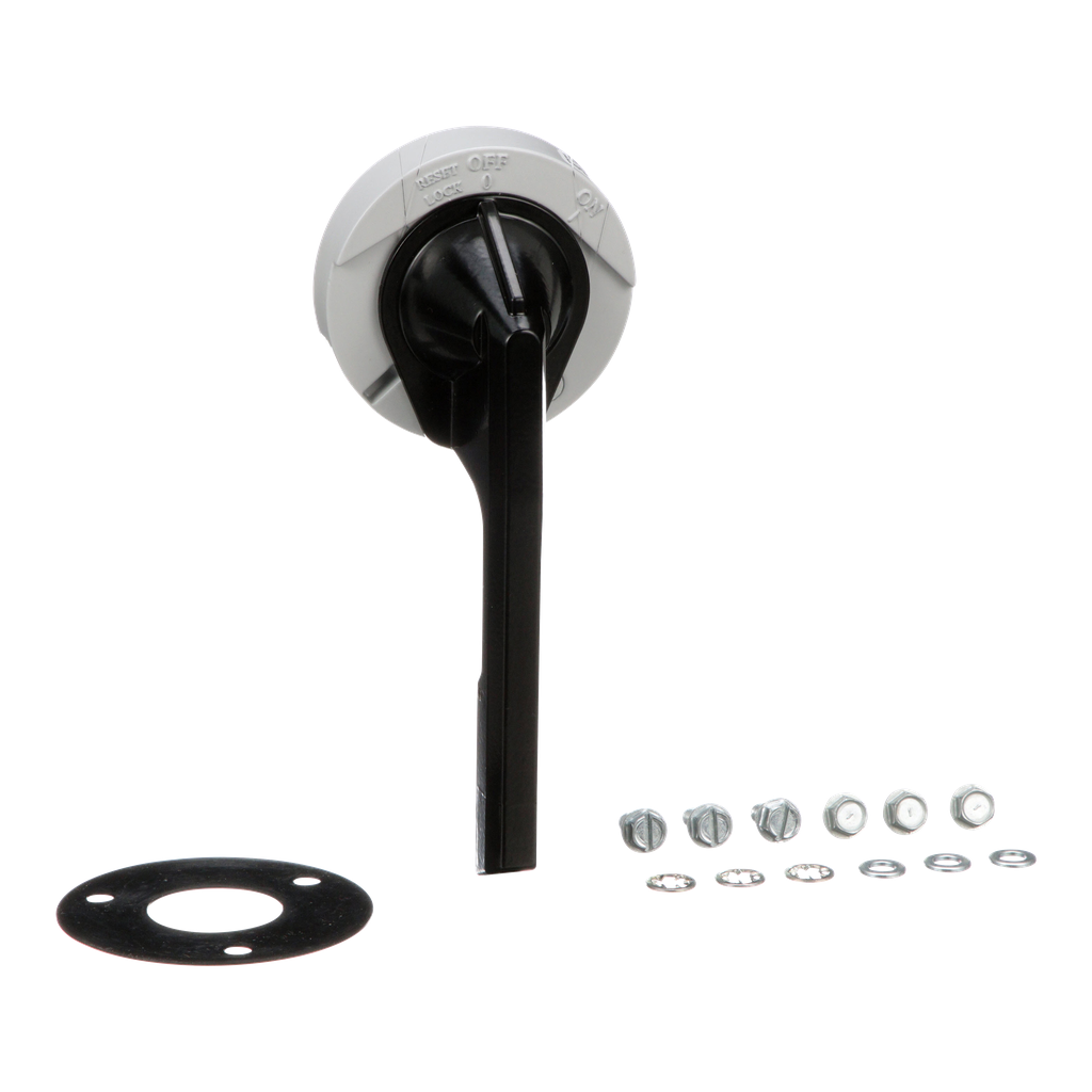 9421LH46 – Circuit breaker accessory, PowerPacT B/H/J/L, handle assembly, rotary, 6 inch, 125A to 300A, NEMA 3/4, painted