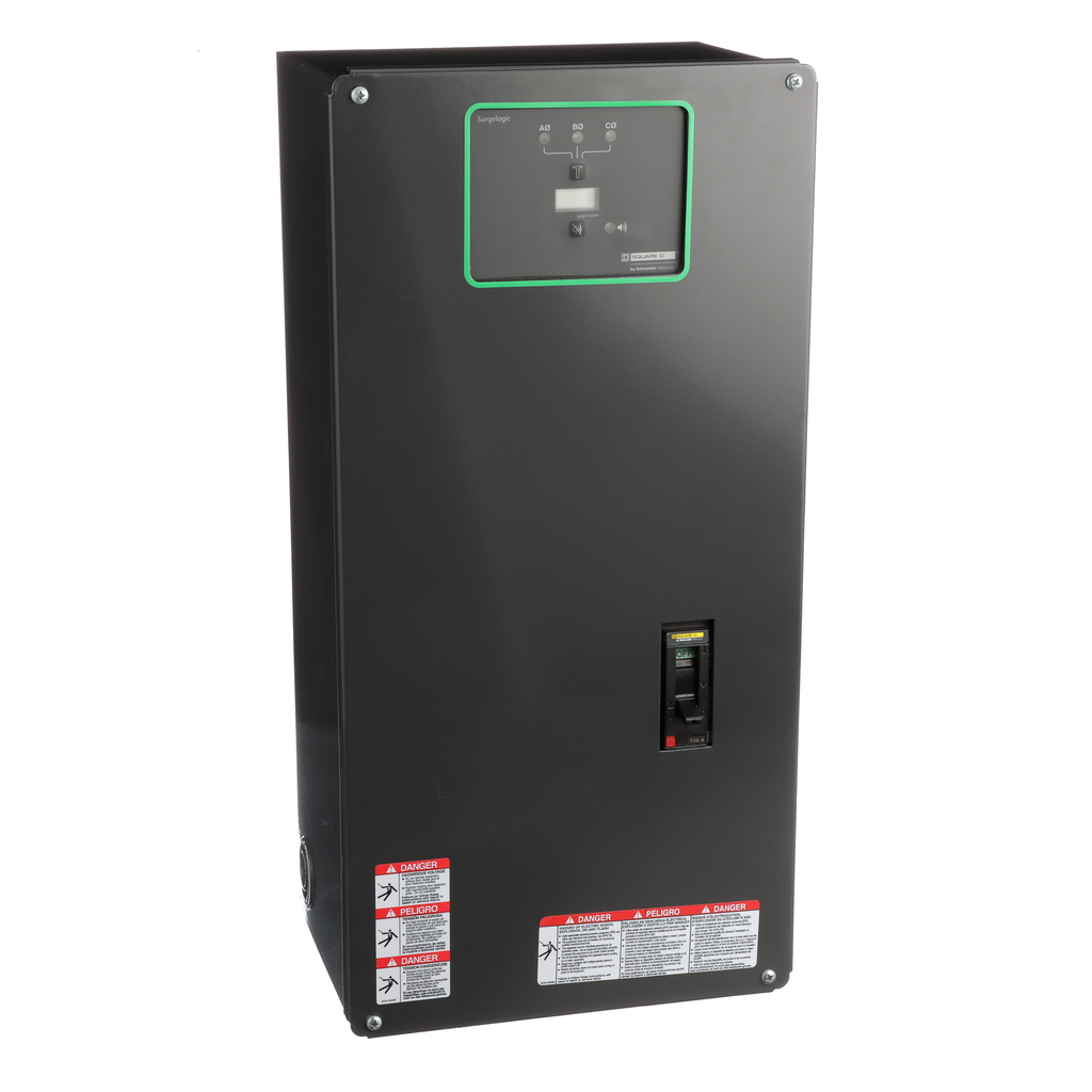 SSP04EMA32D – Surge protection device, Surgelogic, 320kA, 480Y/277 VAC, 3 phase, 4 wire, NEMA 1, disconnect switch