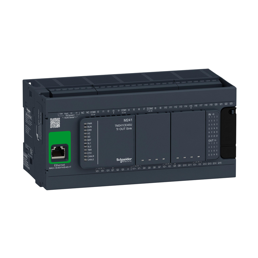 Mayer-DDS-logic controller, Modicon M241, 40 IO, transistor, NPN, Ethernet-1