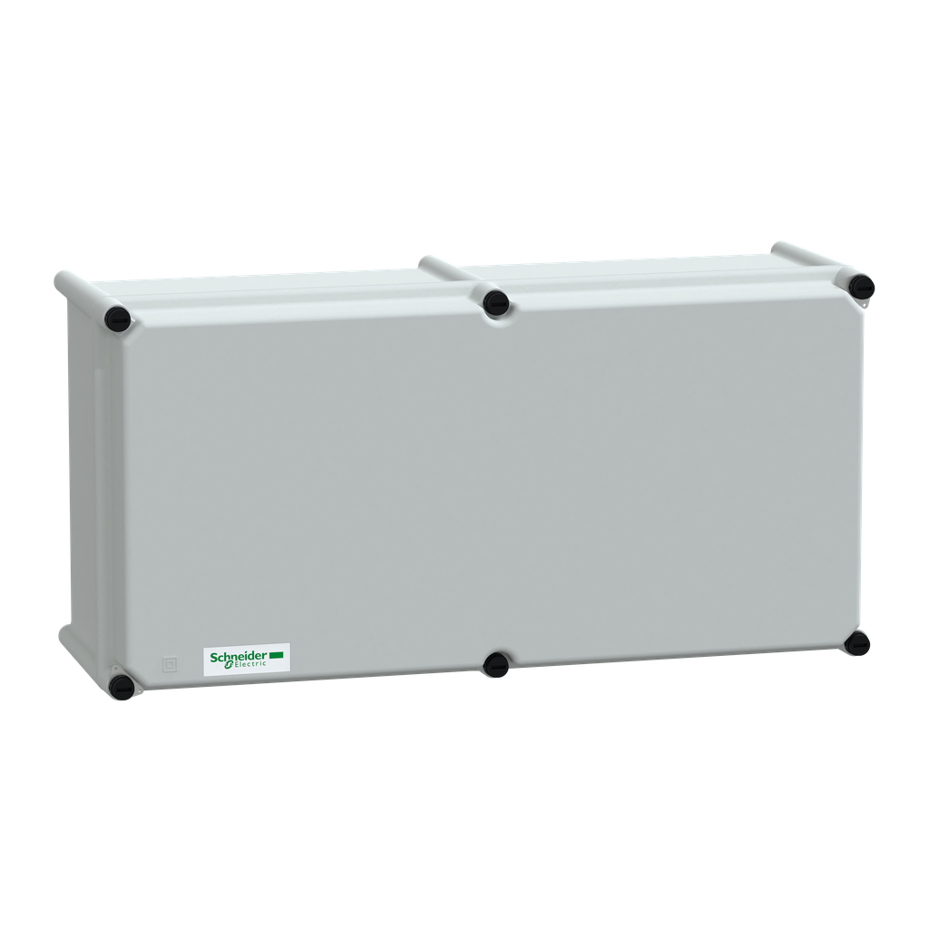 NSYPLSP2754G – PLS box, polyester rear, polyester cover IP66 27x54x18cm