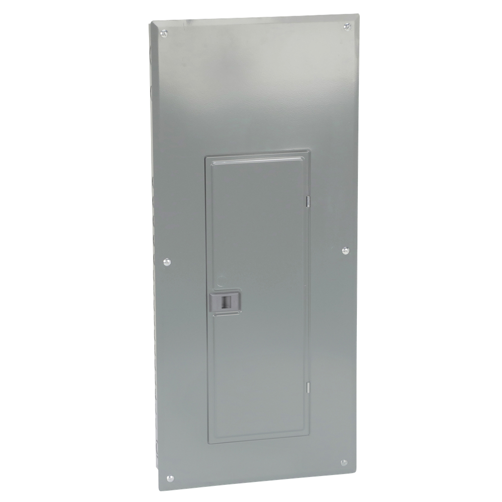 HOM3060L225PGC – Load center, Homeline, 1 phase, 30 spaces, 60 circuits, 225A convertible main lugs, PoN, NEMA1, gnd bar, combo cover