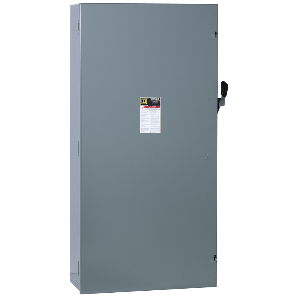 GDJK600 – Fuse load base, safety switch, J fuses, Series E1, E3, 600A