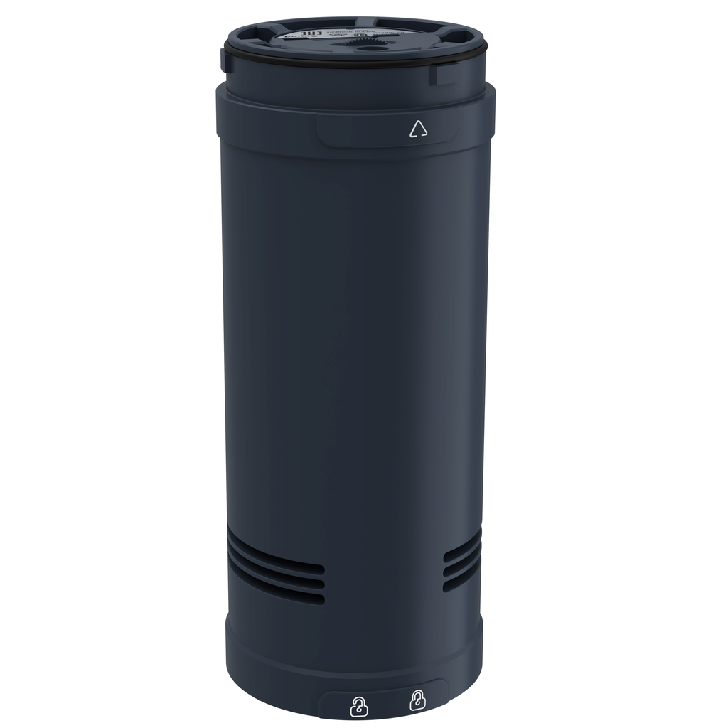 XVUC9V – audible unit for modular tower light, Harmony XVU, black, 60mm, sound, 24V AC/DC
