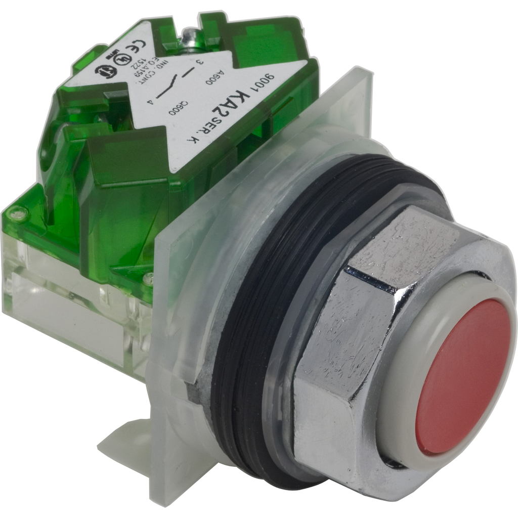 Product image for Square D 9001KR3RH5 30 mm 10 Amp 600 VAC Push Button
