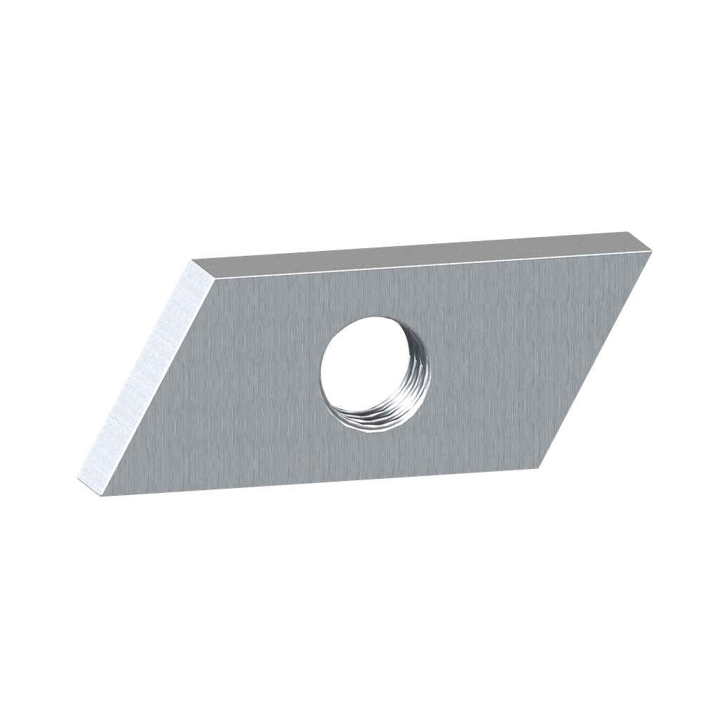 NSYNM4 – M4 standard nut for vertical aluminium rails – Supply: 100 pieces