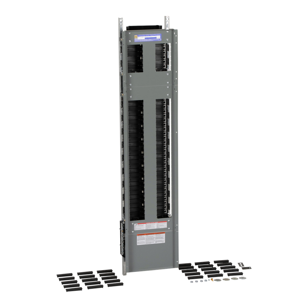 NF442L6C – Panelboard interior, NF, main lugs, 600A, Cu bus, Al neutral assembly, 42 pole spaces, 3 phase, 4 wire, 600Y/347VAC max