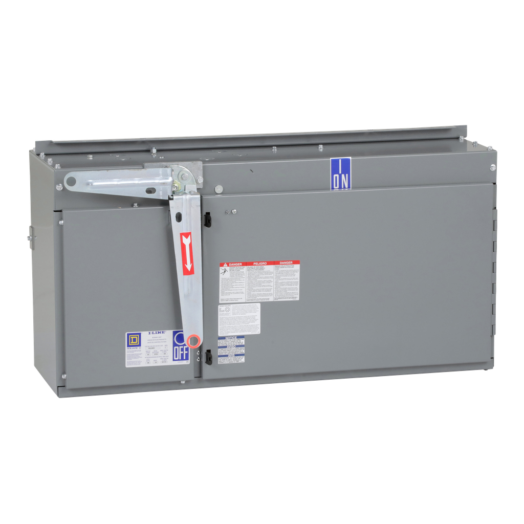PBQ3660G – Plug-in unit, I-Line Busway, fusible, 600A, 600VAC max, 3 pole, 3 fuse   G, plug in connection
