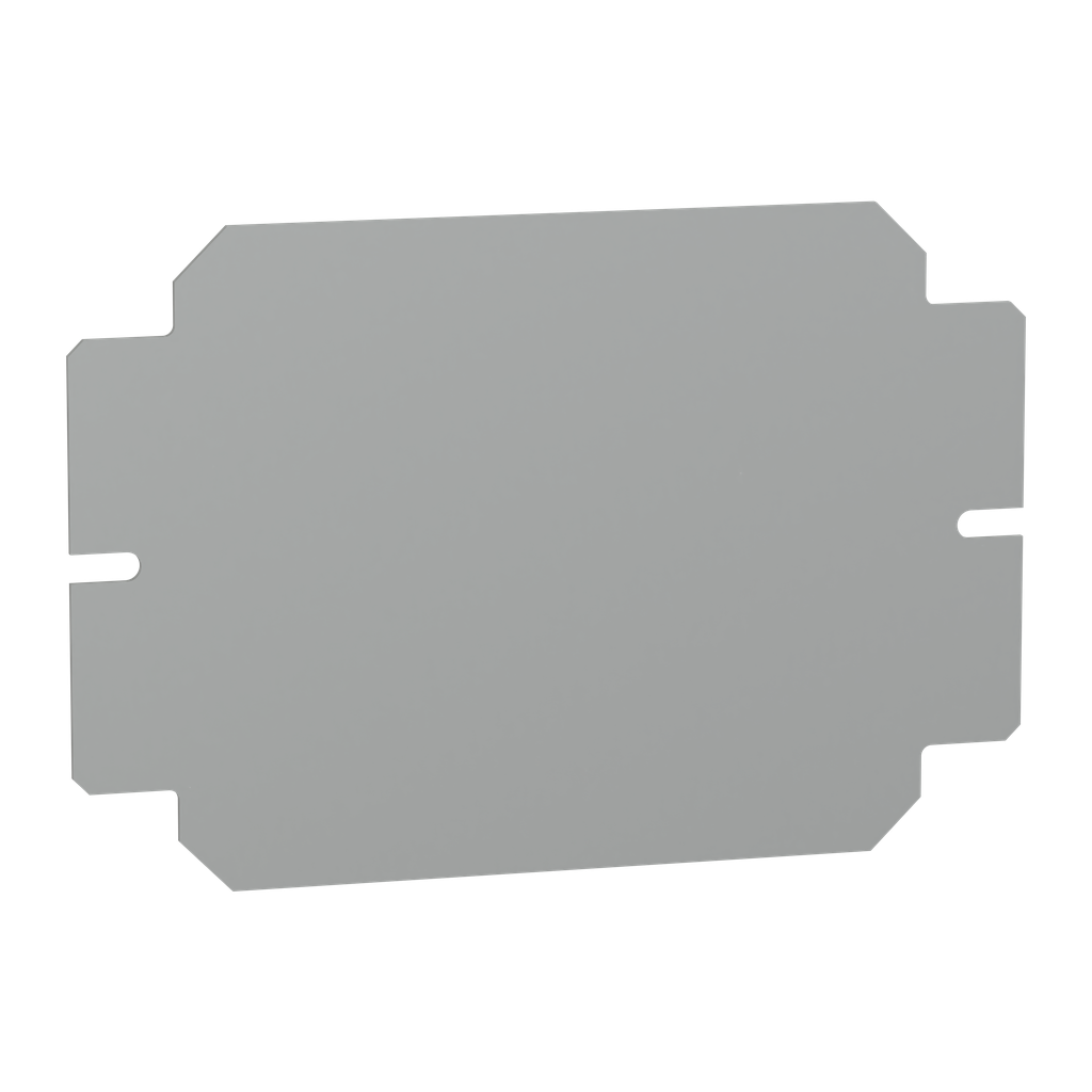 NSYMM12SB – Plain mounting plate H150xW200mm made of galvanised sheet steel