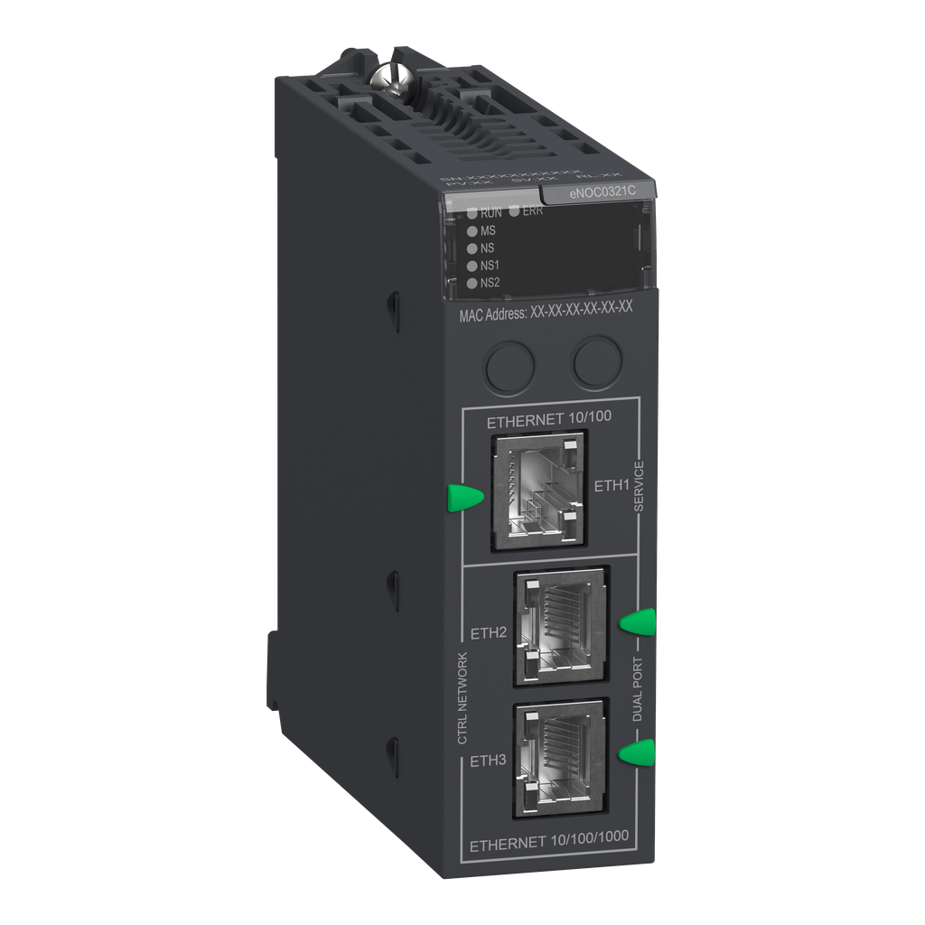 BMENOC0321C – control router, Modicon M580, Ethernet, conformal coating