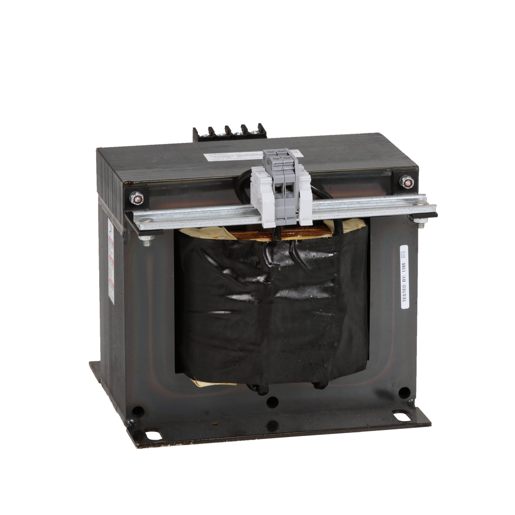 9070T5000D1 – Transformer, Type T, industrial control, 5000VA, 1 phase, 240x480V primary, 120V secondary, 115C rise