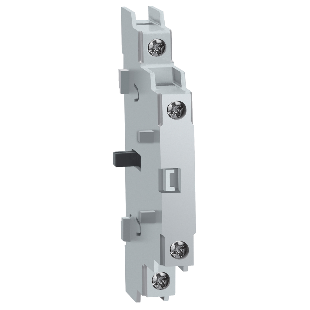 VLSA11RS – Disconnect switch, TeSys VLS, auxiliary contact block, 1 normally closed and 1 normally open, DIN rail
