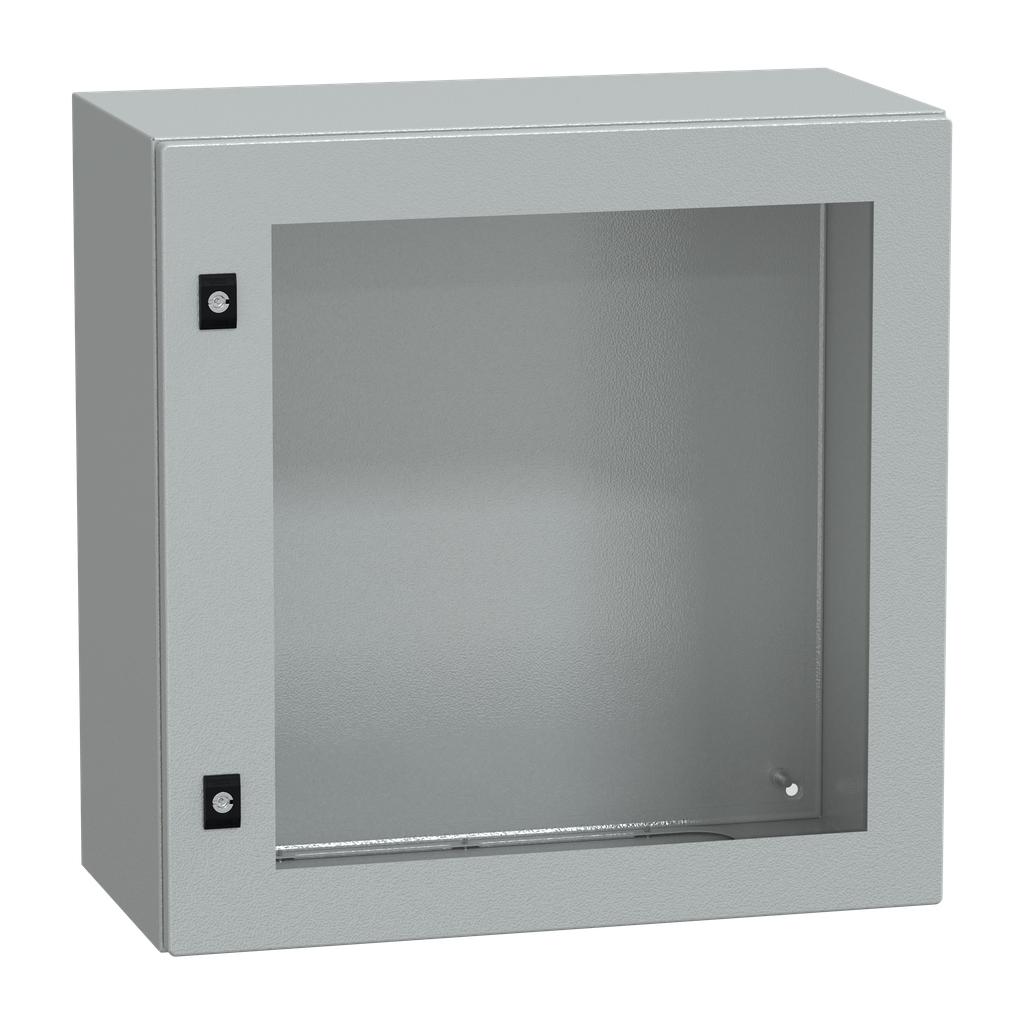NSYCRN66300T – PanelSeT CRN tspt door w/o mount.plate. H600xW600xD300 IP66 IK08 RAL7035..
