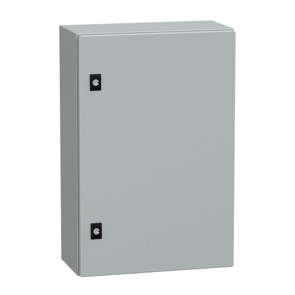 NSYCRN64200 – PanelSeT CRN plain door w/o mount.plate. H600xW400xD200 IP66 IK10 RAL7035..