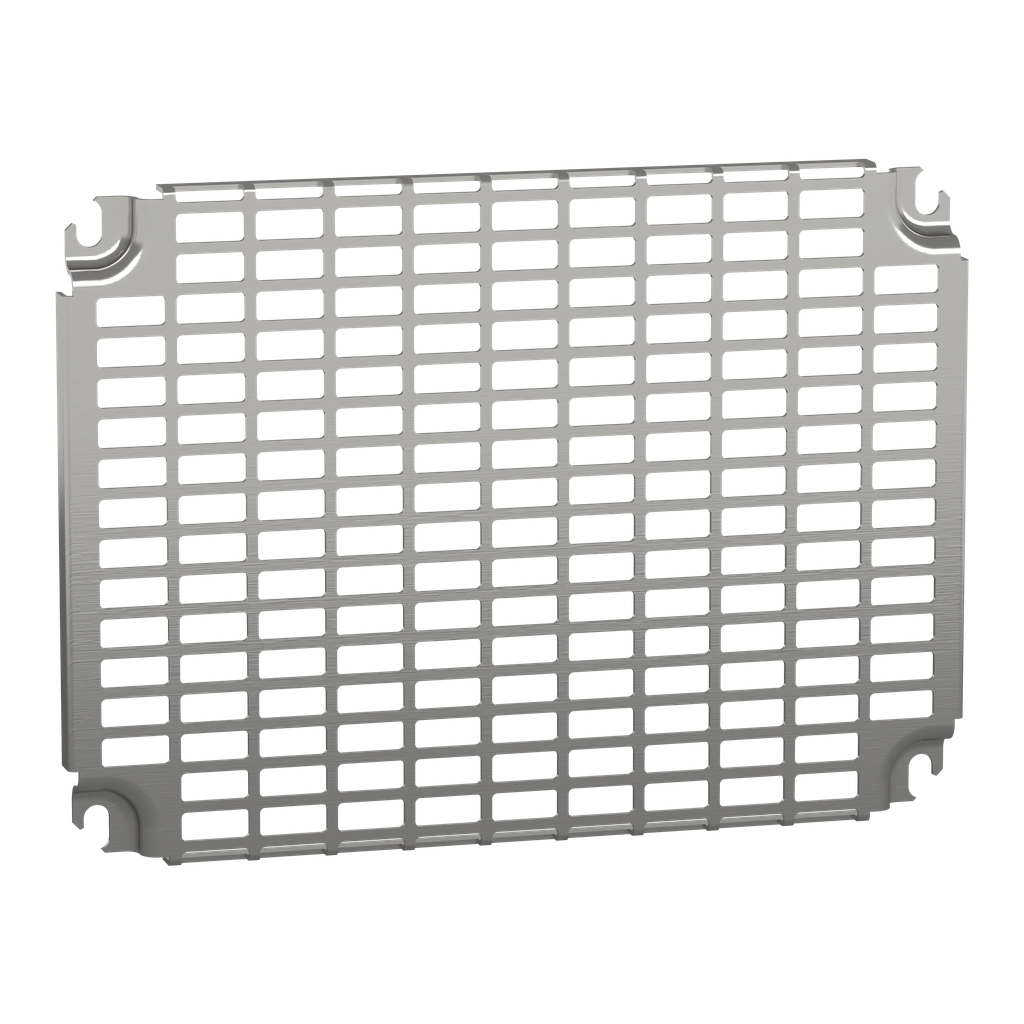 NSYMR34 – Monobloc perforated plates H300xW400mm with universal perforations 11x26mm