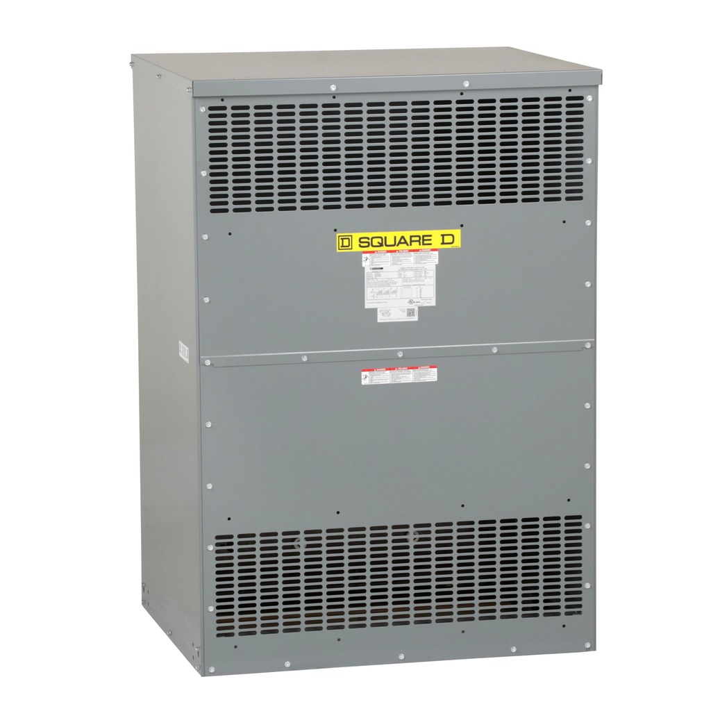 EX225T3H – Transformer, dry type, DOE 2016, 225kVA, 3 phase, 480V delta primary, 208Y/120V secondary, 25J, 150C rise