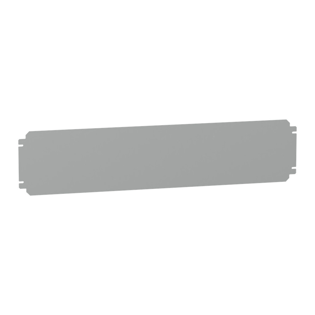 NSYMM28SB – Plain mounting plate H200xW800mm made of galvanised sheet steel
