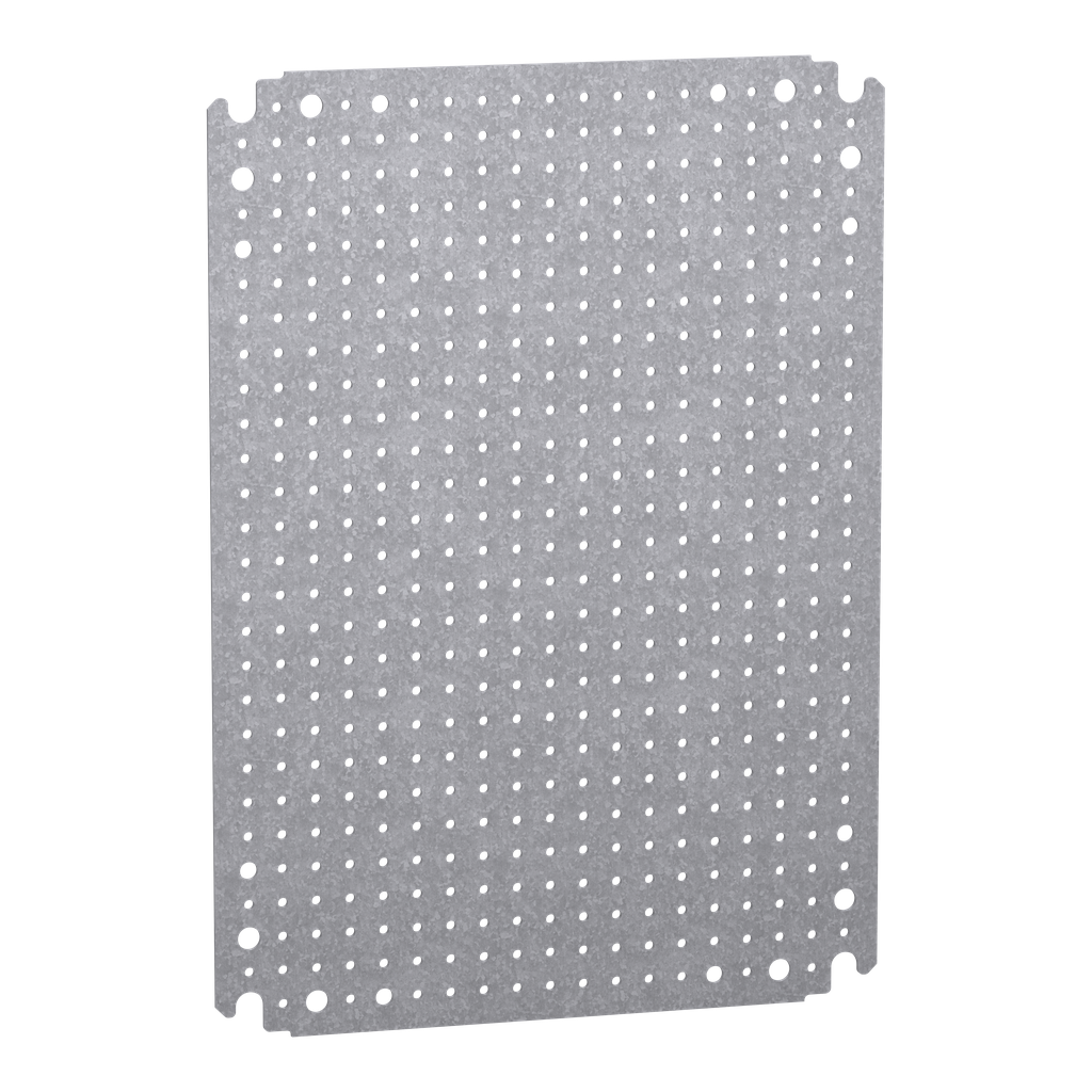 NSYMF43 – Microperforated mounting plate H300xW400 w/holes diam 3,6mm on 12,5mm pitch