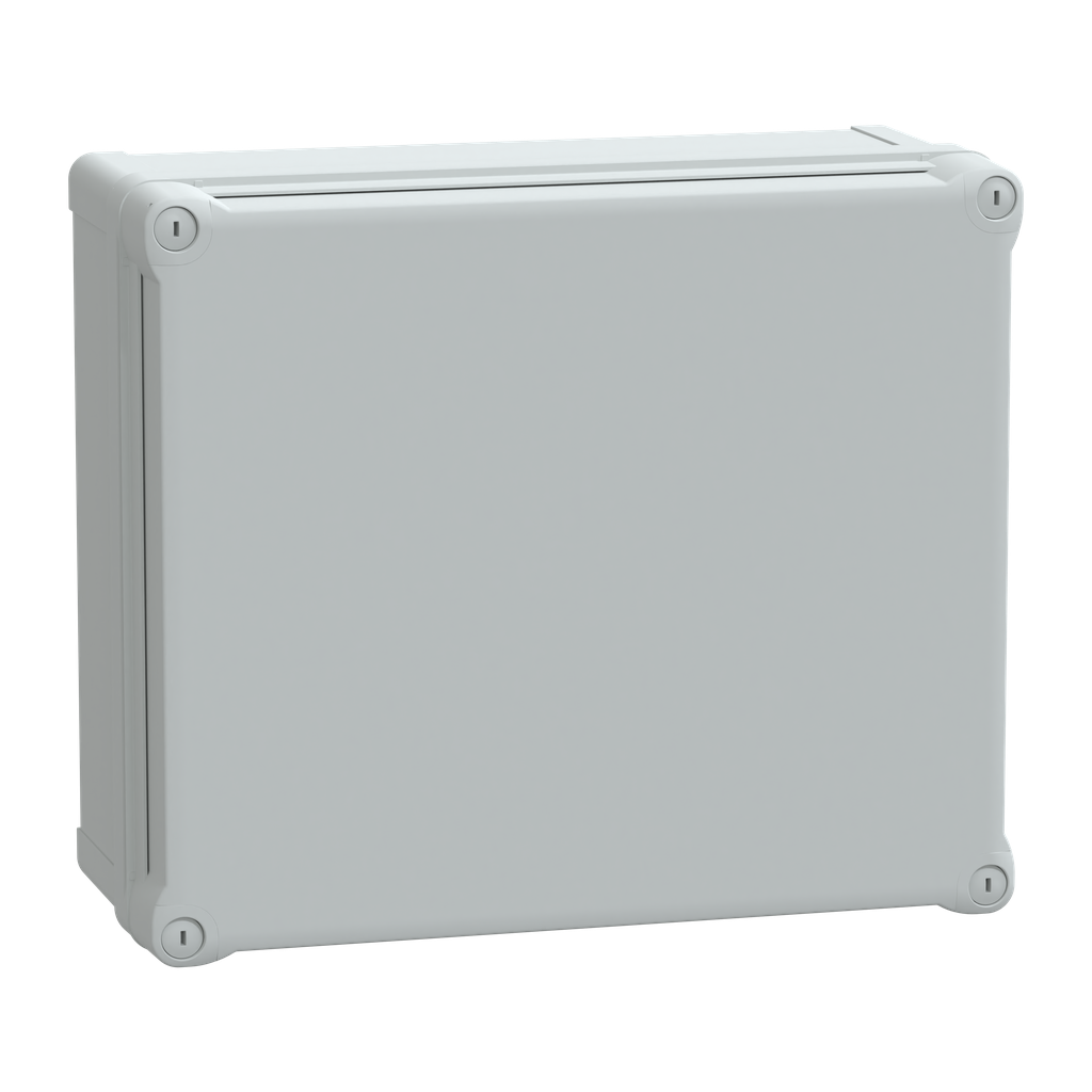 NSYTBS342916H – ABS box IP66 IK07 RAL7035 Int.H325W275D160 Ext.H341W291D168 Opaque cover H60