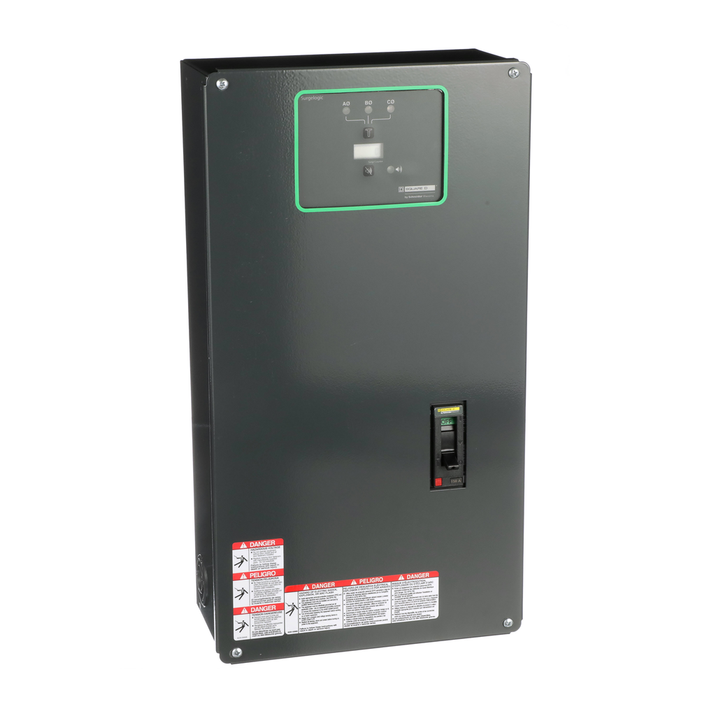 SSP04EMA24D – Surge protection device, Surgelogic, 240kA, 480Y/277 VAC, 3 phase, 4 wire, NEMA 1, disconnect switch