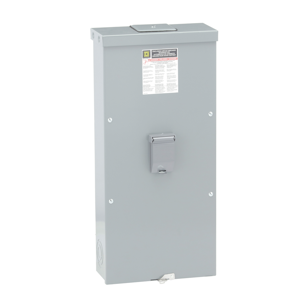 J250R – Circuit breaker enclosure, PowerPacT H/J, 15A to 250A, NEMA 3R, 14.47in W x 31.05in H x 6.28in D