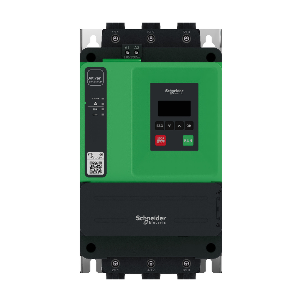 Mayer-DDS-Soft starter, Altivar Soft Starter ATS430, 110A, 208 to 600V AC, control supply 110 to 230V AC-2