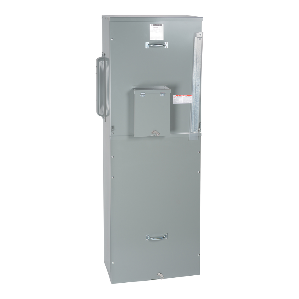 EZM11200GCBU – Main circuit breaker unit, EZ Meter-Pak, 1200A, 120/240VAC, 1ph/3W, 1200A bus, 65kA, UG, Type 3R, EUSERC