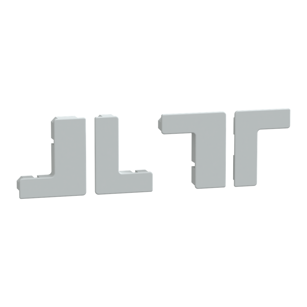 NSYCEPLMBG – blanking corner plate thermoplastic for PLM43 and 54