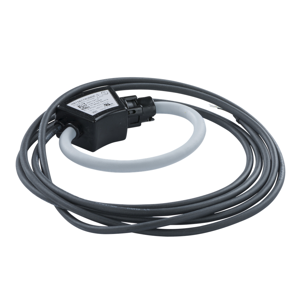 METSECTR25500 – PowerLogic – Ropestyle current tranformer – 5000 A – d=80 mm – lead=2.4 m