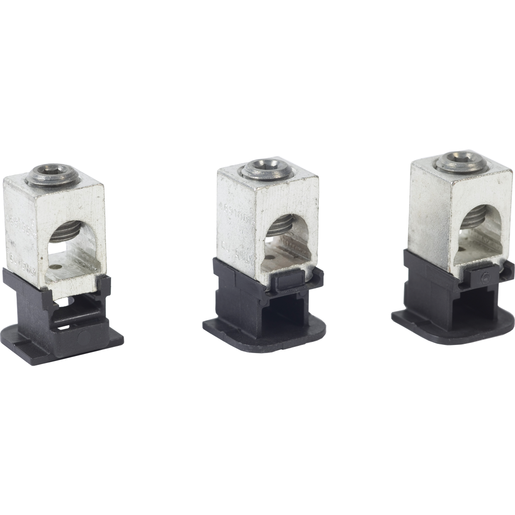 CU150HD – Circuit breaker accessory, PowerPacT H, lug kit, mechanical, 15A to 150A, 14 to 2/0 AWG, copper, qty 3