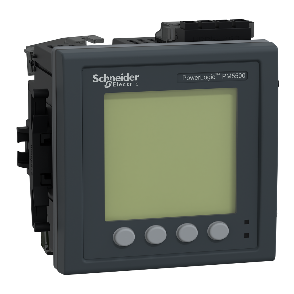 METSEPM5560 – power meter PowerLogic PM5560, 2 ethernet, up to 63th Harmonic, 1,1MB 4DI/2DO 52 alarms