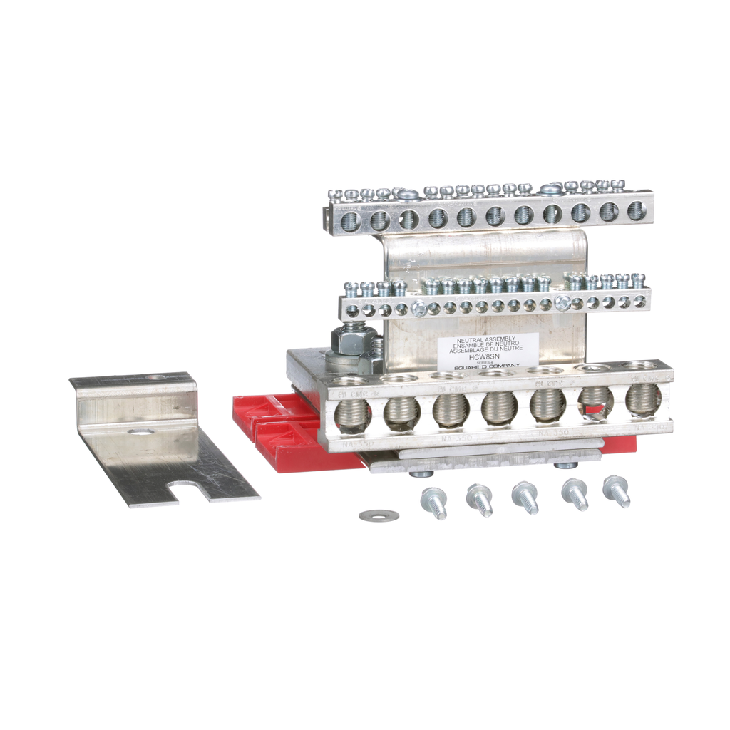 HCW8SN – Panelboard accessory, I-Line, assembly kit, solid neutral, 800A, 14 AWG to 750kcmil