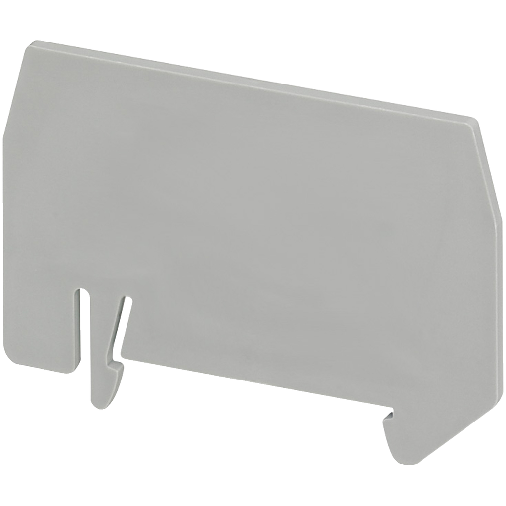 NSYTRAPR42 – partition plate, Linergy TR terminals blocks, 2point, 2mm width, for spring/push-in terminals, grey