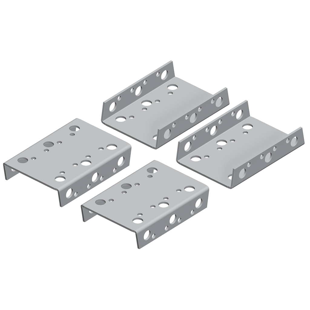 NSYSFBKR – Reinforced coupling kit to carry heavy loads, PanelSeT SFN, Spacial SF, set of 4 connectors and fixing elements