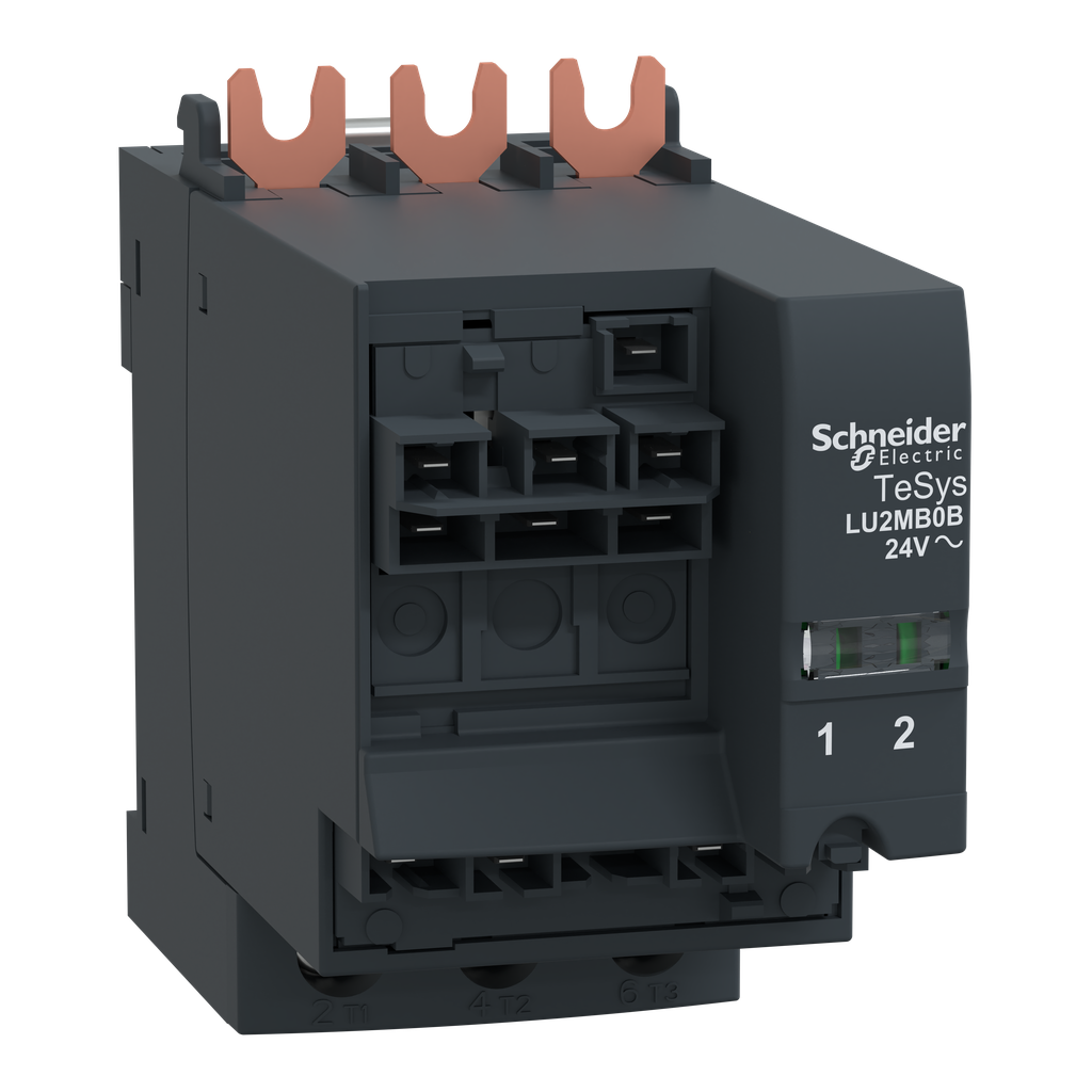 LU2MB0B – Reverser block for vertical mounting, TeSys Ultra, 32A/690V, coil 24VAC